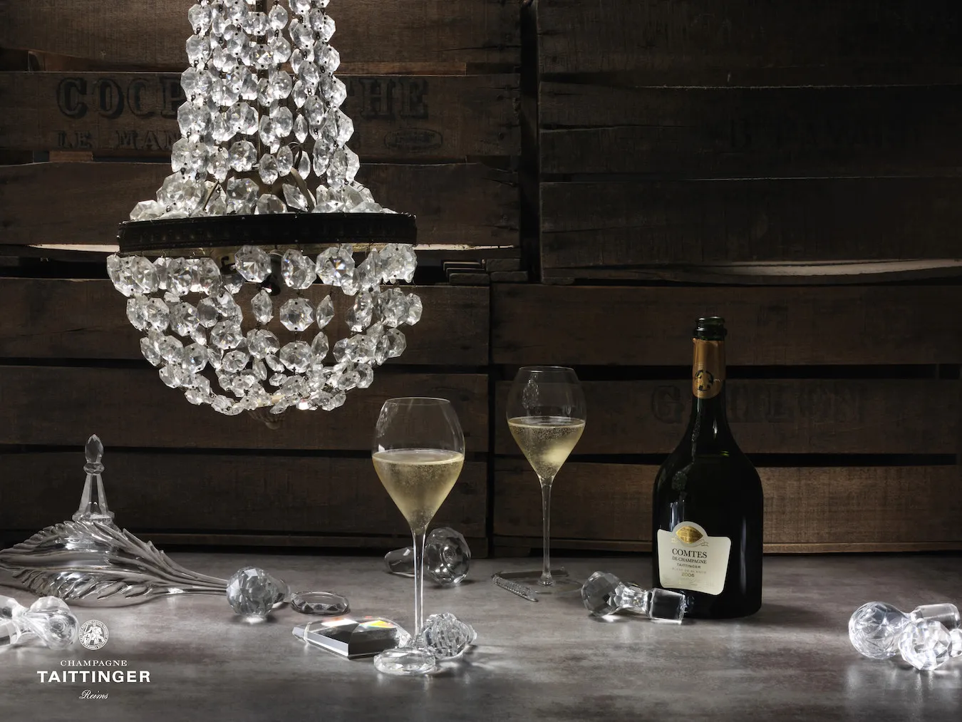 Champagne Taittinger Image Comtes + logo v2