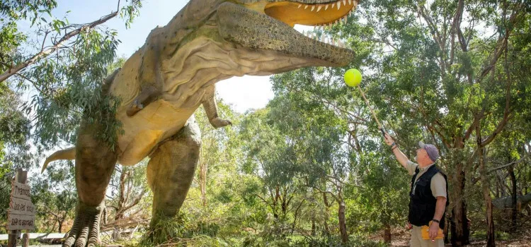 Dinos at The Zoo