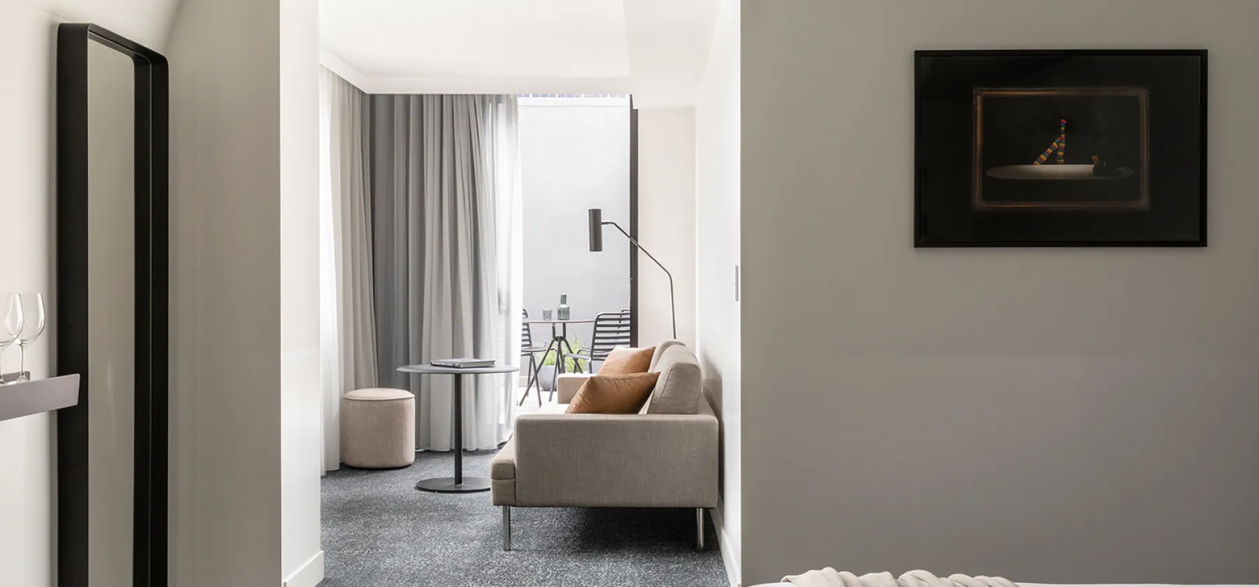 Lancemore Crossley st Boutique Luxury Accommodations Melbourne Two Bedroom Terrace Suite 1500 x 1100 v2