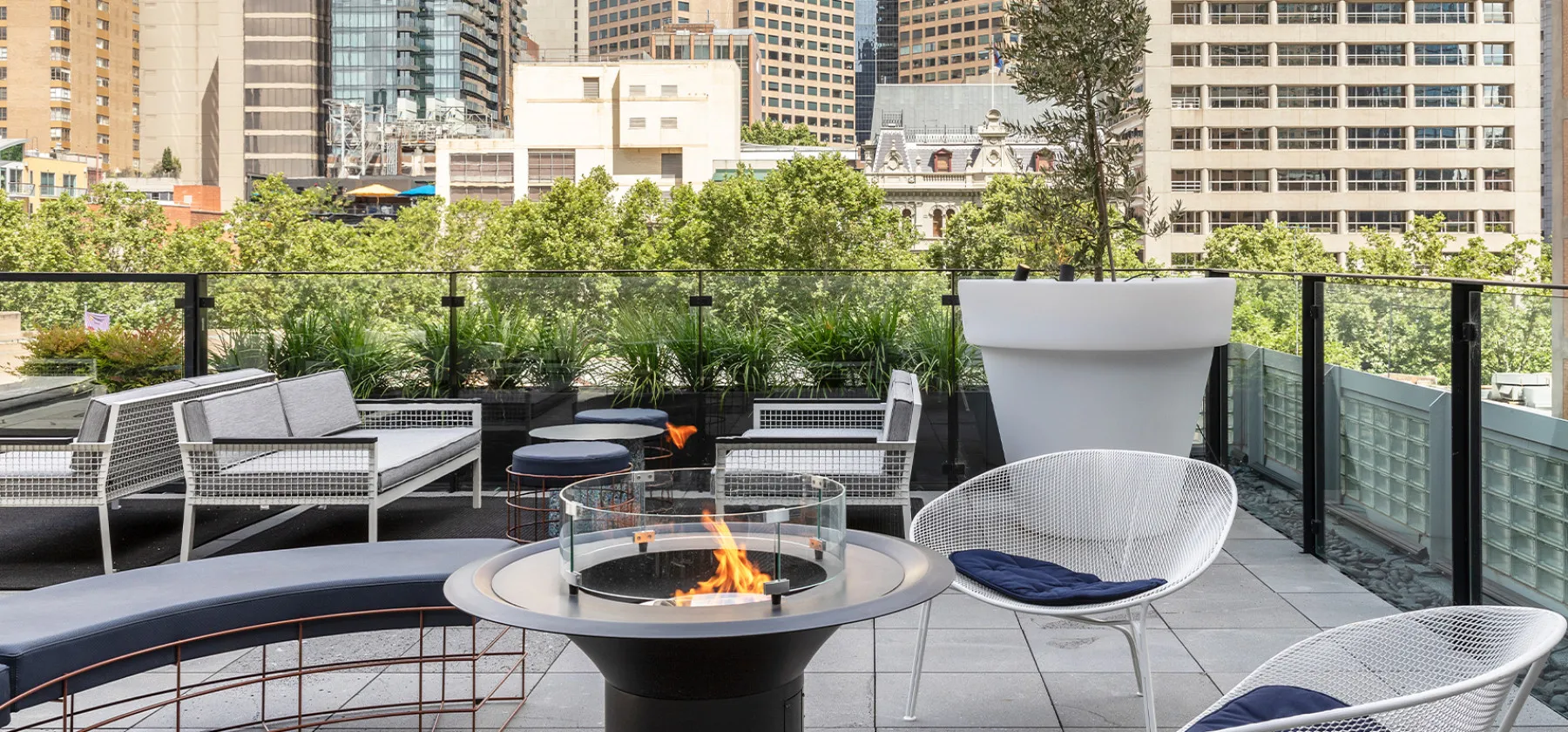 Lancemore Crossley st Boutique Luxury Accommodations Melbourne rooftop terrace Events 2000 x 800 6