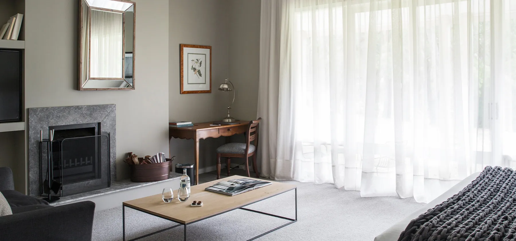 Lancemore Lindenderry Red Hill Boutique Luxury Accommodation Garden 2000 x 800