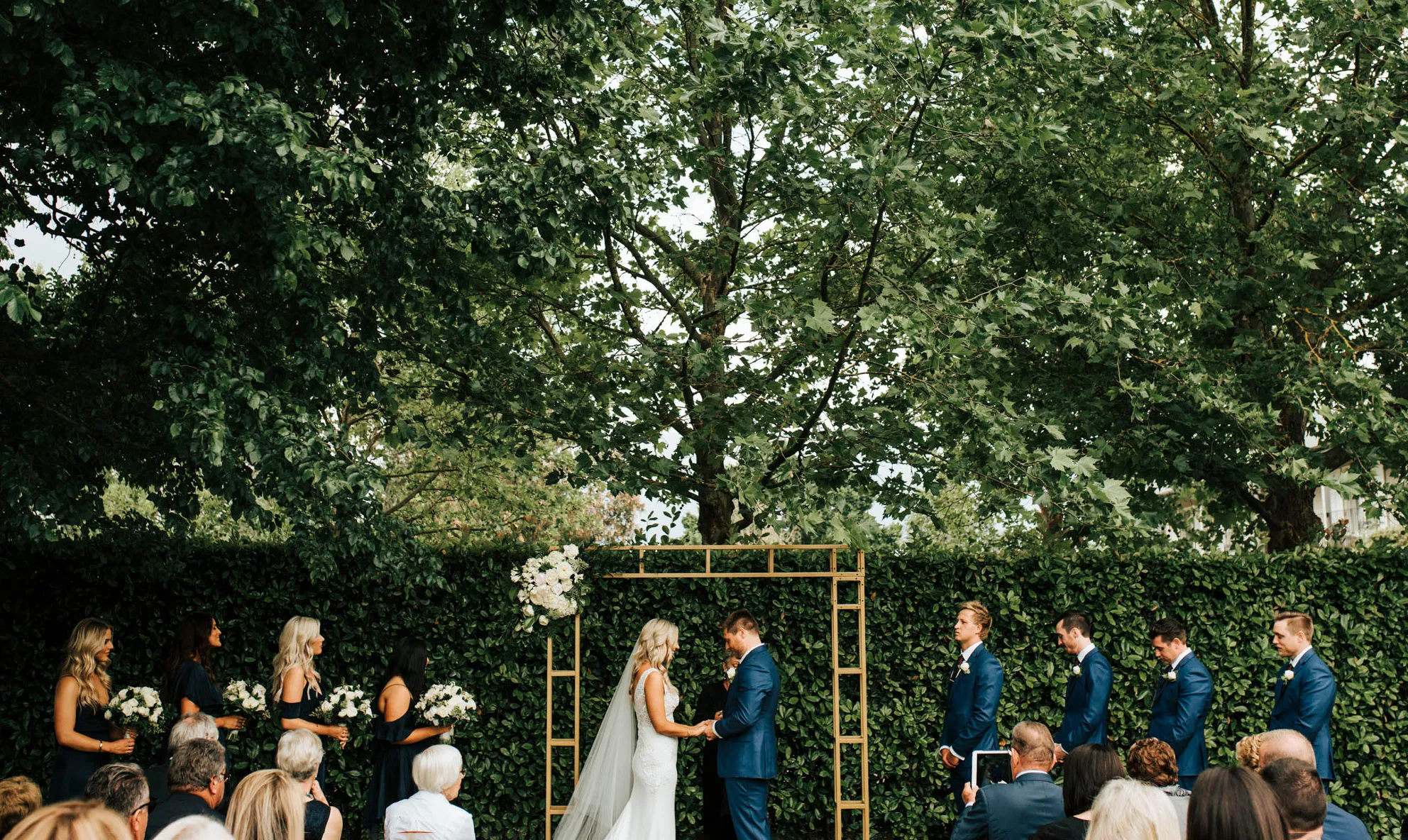 Lancemore Milawa Garden Wedding Ceremony 2